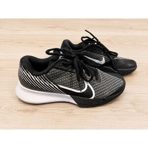 Nike Air Zoom Vapor Pro Tennis Shoes Black White Size Womens 8